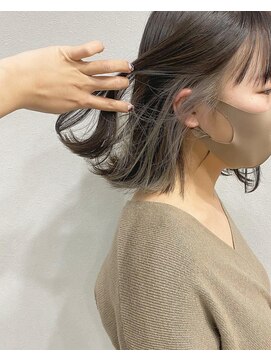 フィオーレ ヘアデザイン(FIORE hair design) イヤリングカラー/グレージュ