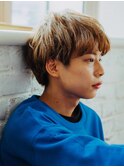 ハイトーンマッシュショート