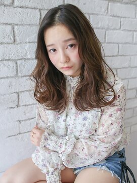 ラックスビーハカタ 福岡博多バスターミナル店(LUXBE HAKATA) 大人可愛いセミパーマ【LUXBE HAKATA】