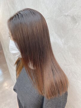 ドゥマン(Demain) ＊ブリーチなし大人可愛いミルクティーベージュアッシュベージュ