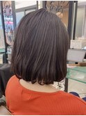 大人可愛いAラインボブ