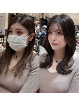 アフロート ギンザ(AFLOAT GINZA) AFLOAT GINZA【仲道 弘泰】2wayバング【before→after】