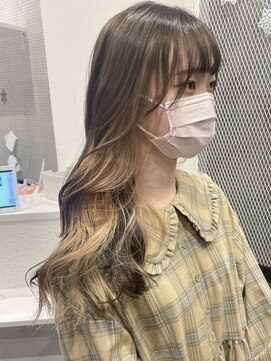 ココット 京橋店(cocotte) インナーカラーミルクティーベージュ