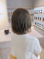 フランチェスカドット(francesca.)&nbsp;オリーブアッシュ×ゆったり巻き【竹中慎治】梅田