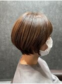 ボブすぎないショートボブ