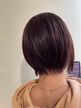 ニーナ ビューティーサロン(NINA Beauty Salon) ピンクベージュ#ショート#ショートヘア