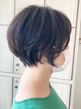 エス ハート オブ ヘアー 名東店(Heart of HAIR) 【ES 田中】 Summer Style #14 大人かわいいシルエットショート