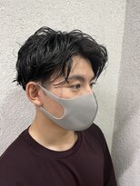 アジールヘア 所沢プロペ通り店(agir hair) 男の色気センターパート