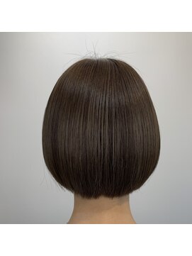 アンクル(ancre) 艶ボブ×ショート×ココアブラウン×髪質改善トリートメント