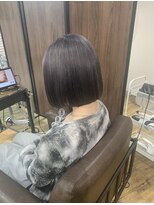 アルカナ 明治神宮前原宿(ARCANA)&nbsp;ホワイトグレージュ コンマヘア くすみブルー ダークアッシュ