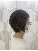 【ショートボブ】フェミニンショート♪