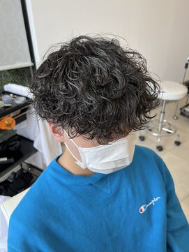 ヘアーアンドエステ ハラダ 滝ノ水店(Hair&Esthe Harada) 波巻きパーマ