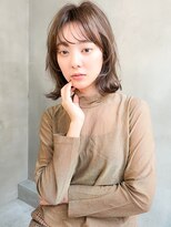 エース (ACE)&nbsp;【ACE 横浜】 顔まわり小顔カット×ブラウンベージュ