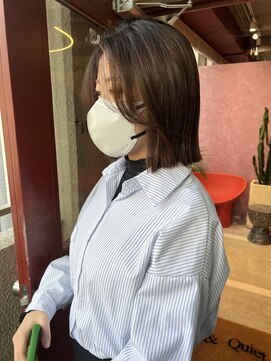 ローレンジウ(LOREN JU) 名駅/名古屋駅/学割U24/レイヤーカット/オージュア/ダブルカラー