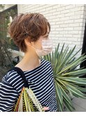 ニュアンスパーマ/ナチュラルテイスト/ショートスタイル