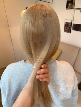 ラヴィズム 松崎店(LUVISM) 10代20代30代ミルクティーベージュダブルカラーケアブリーチ