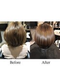 髪質改善ショート大人さら艶まとまる美髪ボブ【カミケンパセオ】