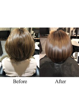 カミケンパセオ(kamiken.paseo) 髪質改善ショート大人さら艶まとまる美髪ボブ【カミケンパセオ】