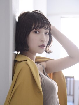 ロアーヘアー オペラオー 折尾店(RAWR hair Opera O) 【RAWR】ボブヘアミディアム_外ハネスタイル