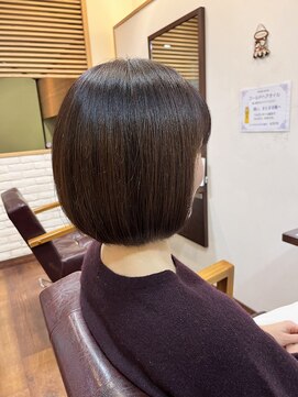 ヘアー グリーン(hair green) 30代40代50代ミニボブ【髪質改善/百合ヶ丘】