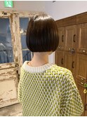 切りっぱなしボブ/ミニボブ