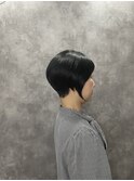 アシンメトリーショート
