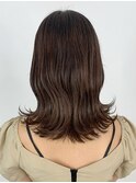 オリーブブラウン__ハッシュカットフルバング_ba468161