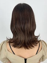 アイティーバイアルバム 松戸店(IT by ALBUM)&nbsp;オリーブブラウン__ハッシュカットフルバング_ba468161