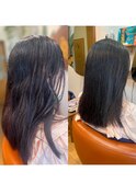 サラサラストレートヘアー