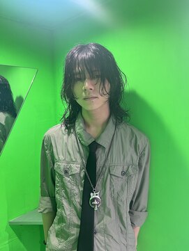 キバ(kva) ▽□□▽メンズウルフ×パーマスタイル