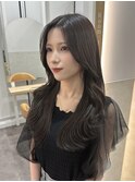 大人可愛い20代30代40代小顔後れ毛顔周りくびれレイヤーカット
