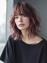 アルトリスト(Altruist Aging×HAIR&SPA)&nbsp;★ダークアッシュ大人ガーリーボブ着物ミディアムレイヤーカット