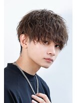 リップス 原宿(LIPPS)&nbsp;緩めツイスパ×ラウンドマッシュ！2ブロック刈り上げ