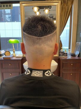 グレイスフルバーバーロンドン 大宮店(Graceful Barber London) 【40代　男性】ロンドンデザインスキンフェード