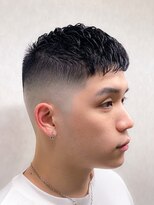 ヒロギンザ 新橋日比谷口店(HIRO GINZA)&nbsp;スキンフェード　濡れパン