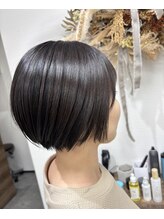 ラコヘアー(laco hair) 丸いショートボブ