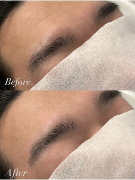 エニー 栄(Any) men's hair ☆ カット×アイブロウワックス