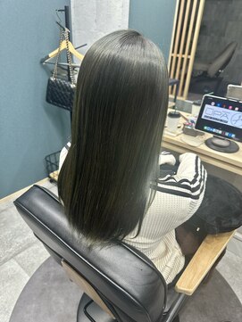 ウーパー(UPA) オリーブグレージュ（ブリーチなしダブルカラー）