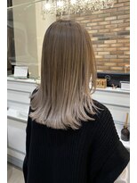 クラリス バイネオ 武蔵小杉(Claris by neo)&nbsp;バレイヤージュ/エアータッチ/シルバーグレージュ