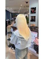 アウラ(AURA)&nbsp;ブランドカラー抜きっぱなしカラーダブルカラー