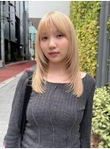 【モリ】レイヤーとバッチリ似合うふわ軽ベージュ
