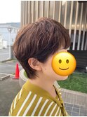 ふんわりパーマショート