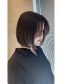 透明感たっぷり艶カラー