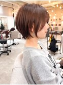 ショート/ショートボブ/ショートカット/丸みショート/大宮
