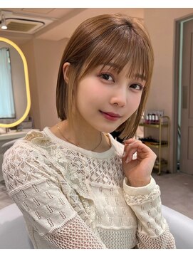 サンドイエナ 横浜店(sand yena) 暗めカラー/髪質改善/マロンベージュ/くすみベージュ/横浜駅