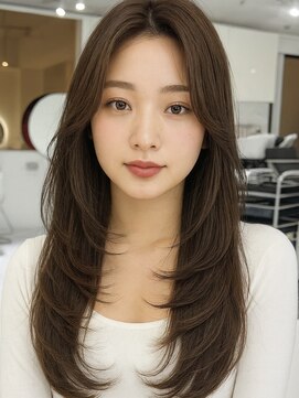 イワッシュ 大和駅店(IwAsh) レイヤーカット/ミルクティーグレージュ/ダブルカラー/ショート