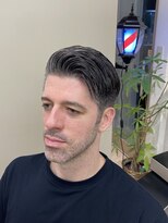 オアゾバーバー(OAZO BARBER)&nbsp;サイドバックスタイル/30代40代/アップバング／ビジネスマン