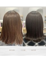 エン(en) 美髪カラー×アッシュベージュ