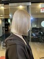 ラック 表参道(LUCK) ボブも得意です!ライン感のあるボブ★ベージュ系もすきです♪