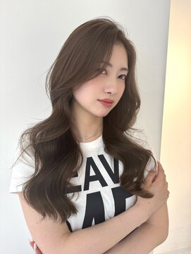 ヴィヴィー 福岡天神店(VIVIE) 【巻ける縮毛矯正】×【透明感カラー】